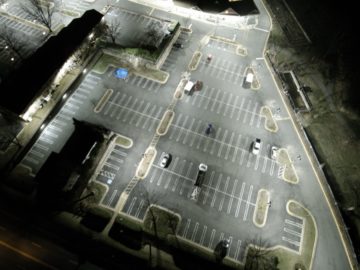 LED Lighting Upgrade at Potomac Promenade in Potomac, MD